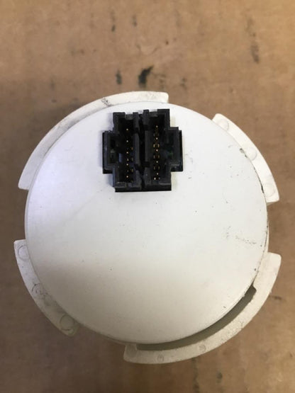Peterbilt Q43-6013-002E oil temperature gauge (silver bezel) from 2005 Peterbilt 387, used - view 5 of 6