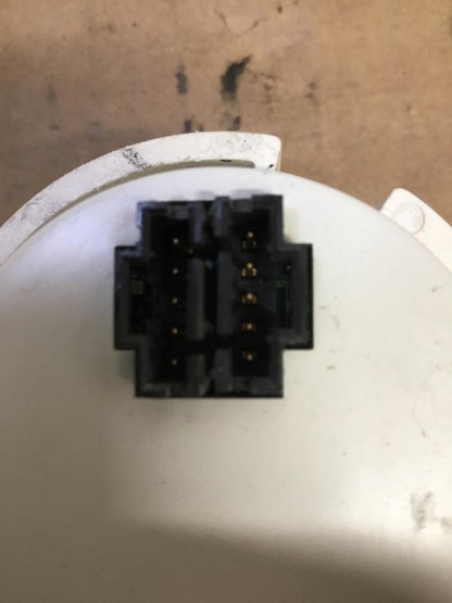 Peterbilt Q43-6013-002E oil temperature gauge (silver bezel) from 2005 Peterbilt 387, used - view 6 of 6