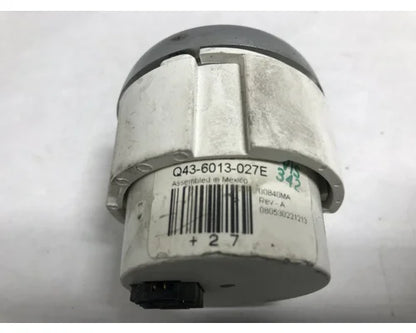 Peterbilt Q43-6013-027E primary air pressure gauge from 2009 Peterbilt 387, used - view 2 of 2