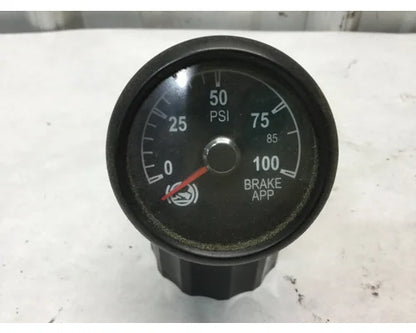 Peterbilt Q43-6071-103B100 brake air pressure gauge from 2014 Peterbilt 579, used