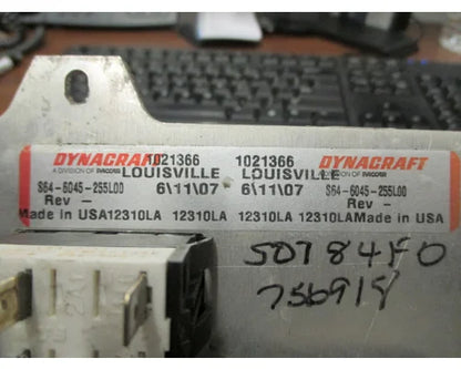Peterbilt S64-6045-255L00 ignition / light switch panel from 2008 Peterbilt 386, used - view 3 of 3