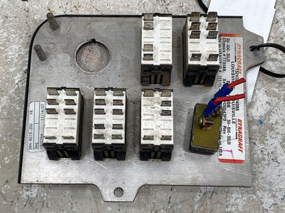 Peterbilt S646015350 switch panel from 2009 Peterbilt 365, used - view 5 of 5