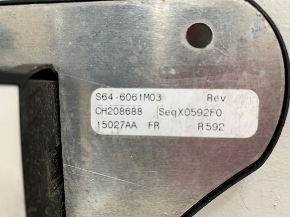 Peterbilt S646061M03 switch panel from 2013 Peterbilt 587, used - view 4 of 4