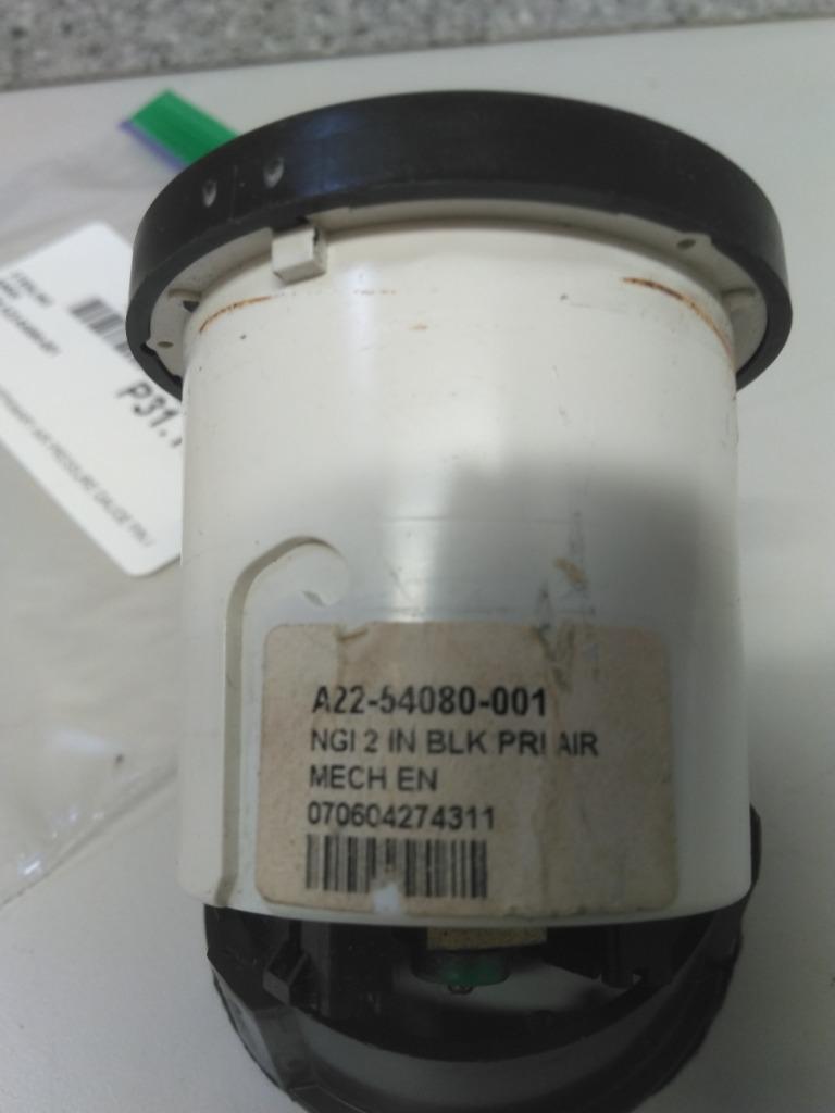 Sterling A22-54080-001 primary air pressure gauge from 2008 Sterling A9500, used - view 2 of 4