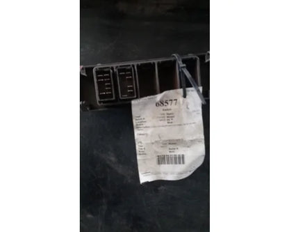 Volvo 1096567 switch panel with hazard switch from 1998 Volvo VN, used