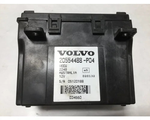 Volvo 20554488-04 vehicle ECU (VECU) from 2006 Volvo VNL, used