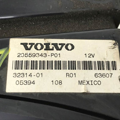 Volvo 20559343-P01 instrument cluster from 2008 Volvo VNM, used - view 7 of 7