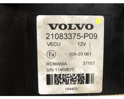 Volvo 21083375-P09 vehicle ECU (VECU) from 2013 Volvo VNL, used - view 2 of 3