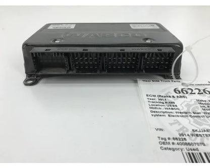 Western Star 4008507070 ABS control module from 2014 Western Star, used - view 3 of 4