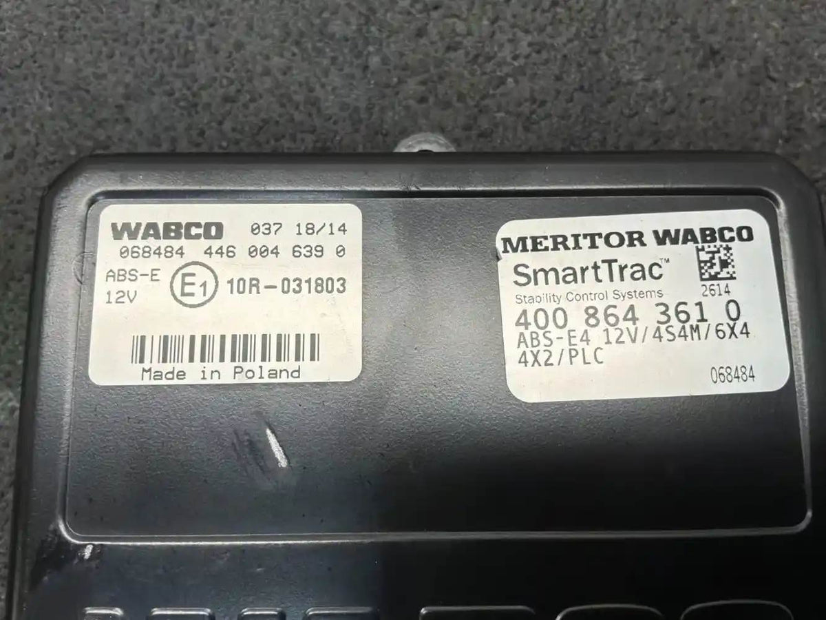 Western Star 4008643610 ABS control module from 2015 Western Star 4900SF, used - view 2 of 2